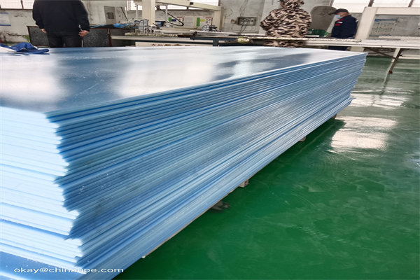 waterproofing hdpe plastic board colored 1/2